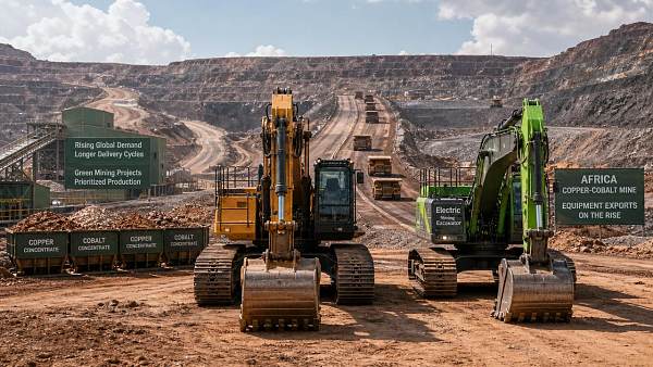 African Mining Orders Stretch Excavator Lead Times