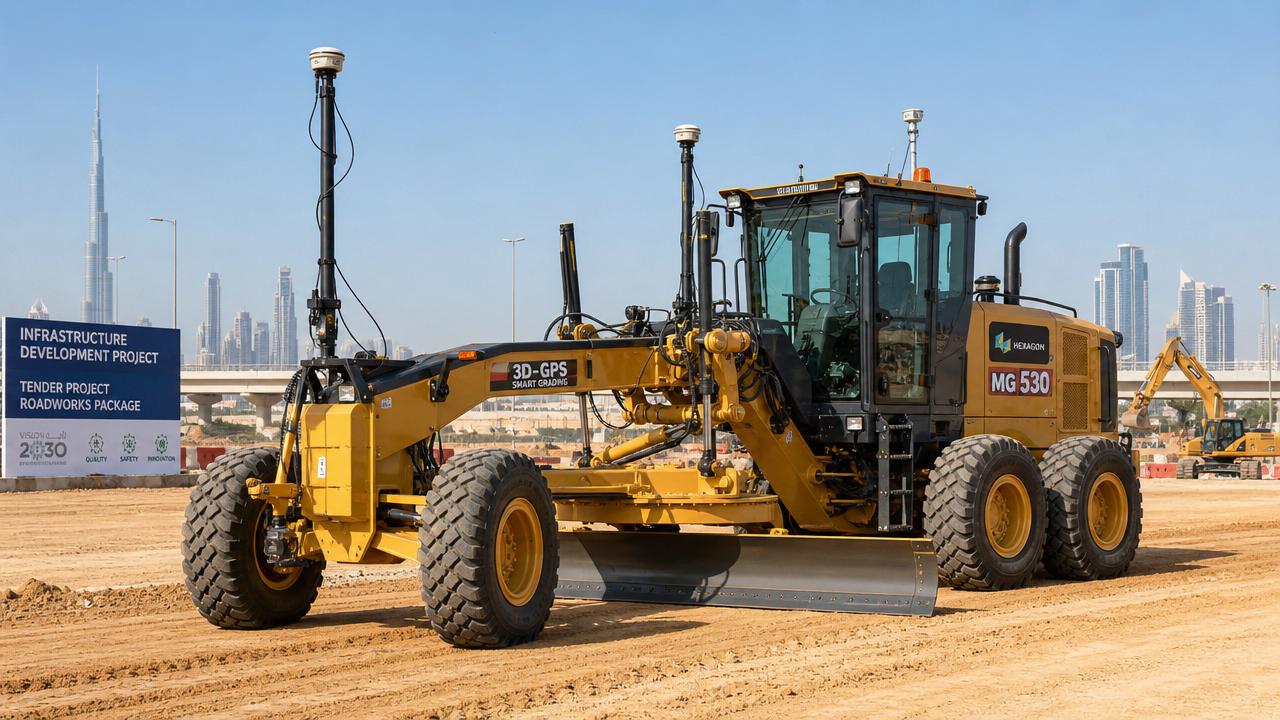 KOMATEK 2026 Signals 3D GPS Graders as a Tender Gate in the Middle East