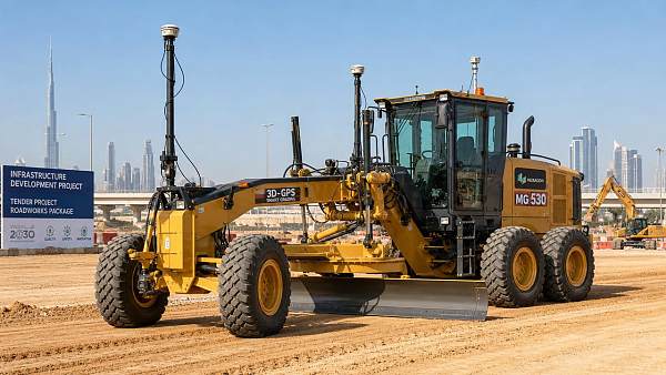 KOMATEK 2026 Signals 3D GPS Graders as a Tender Gate in the Middle East