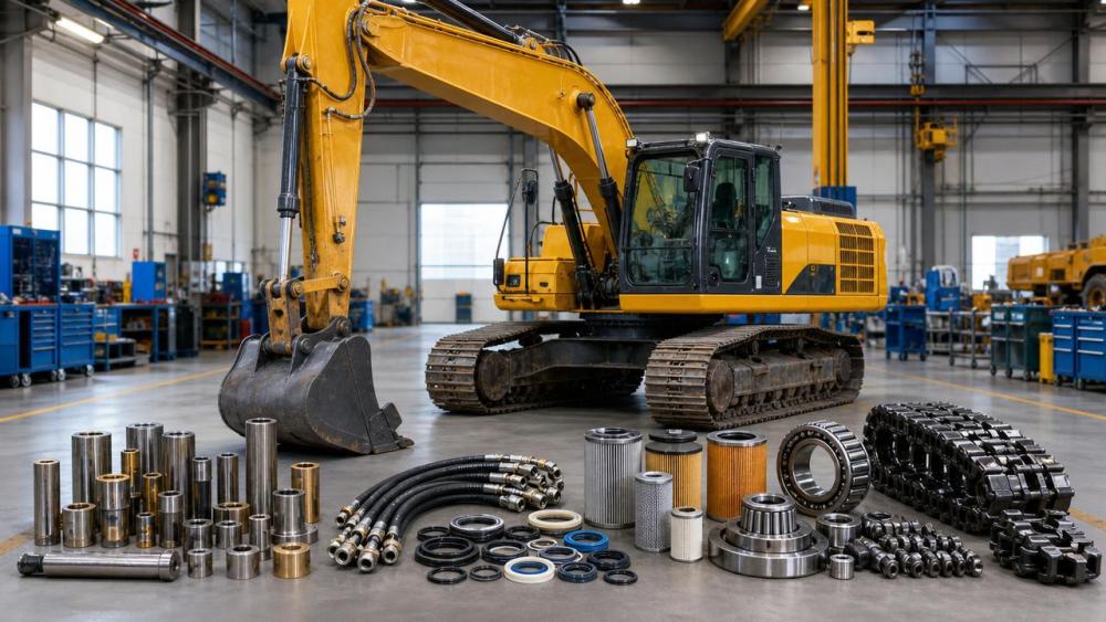 Heavy Machinery Parts That Fail First in High-Hour Fleets Heavy Machinery Parts That Fail First in High-Hour Fleets