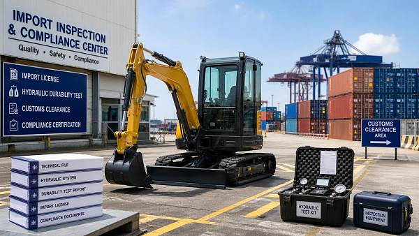 Indonesia Tightens Import Permit Rules for Mini Excavators