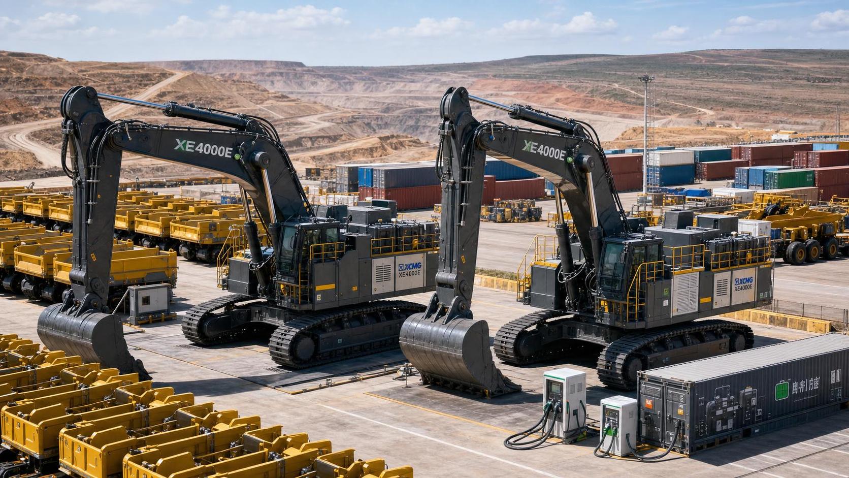 African Mining Excavator Lead Times Stretch to 18 Weeks