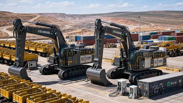 African Mining Excavator Lead Times Stretch to 18 Weeks