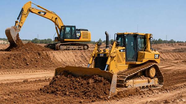 Bulldozers vs Excavators: Which Cuts Earthmoving Time Faster?