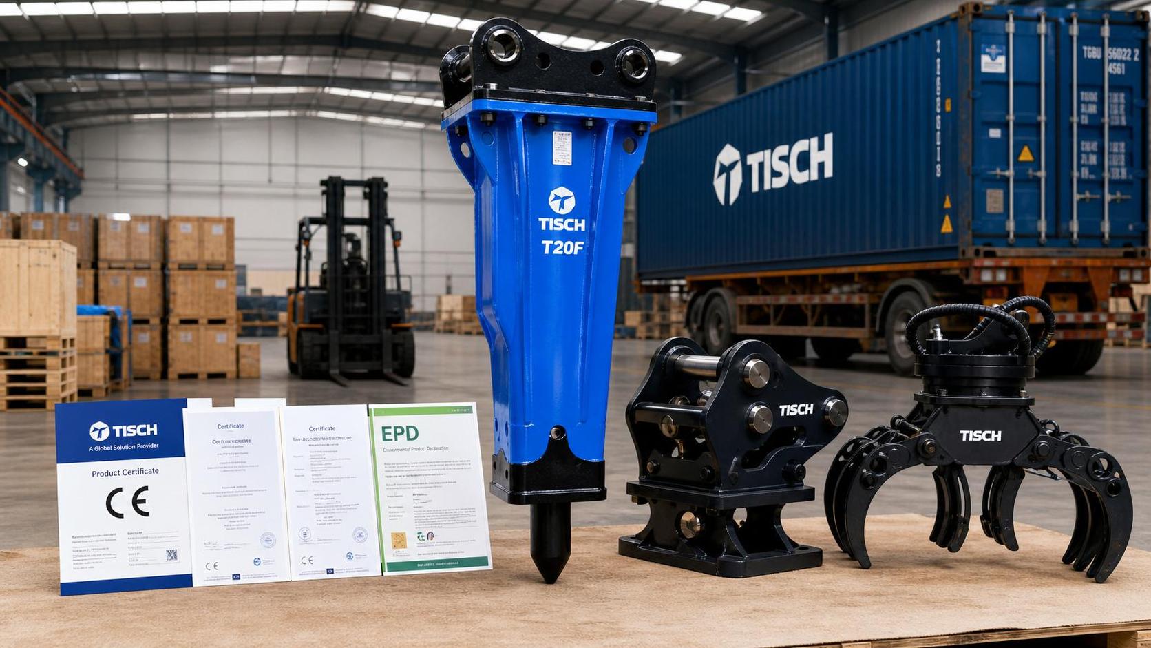 EU to Require EPD Reports for Hydraulic Attachments Exports