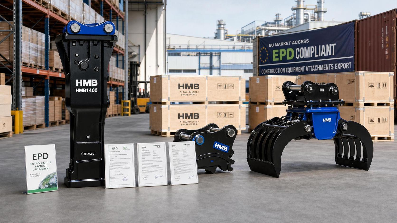 EU Requires EPDs for Hydraulic Attachments From July 2026