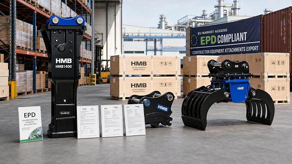 EU Requires EPDs for Hydraulic Attachments From July 2026