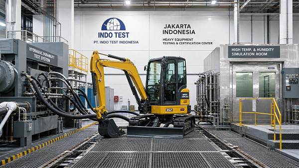 Indonesia Requires Local Hydraulic Testing for Mini Excavator Imports