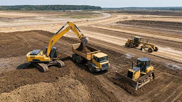 Earthmoving Equipment Selection for Site Prep and Bulk Excavation