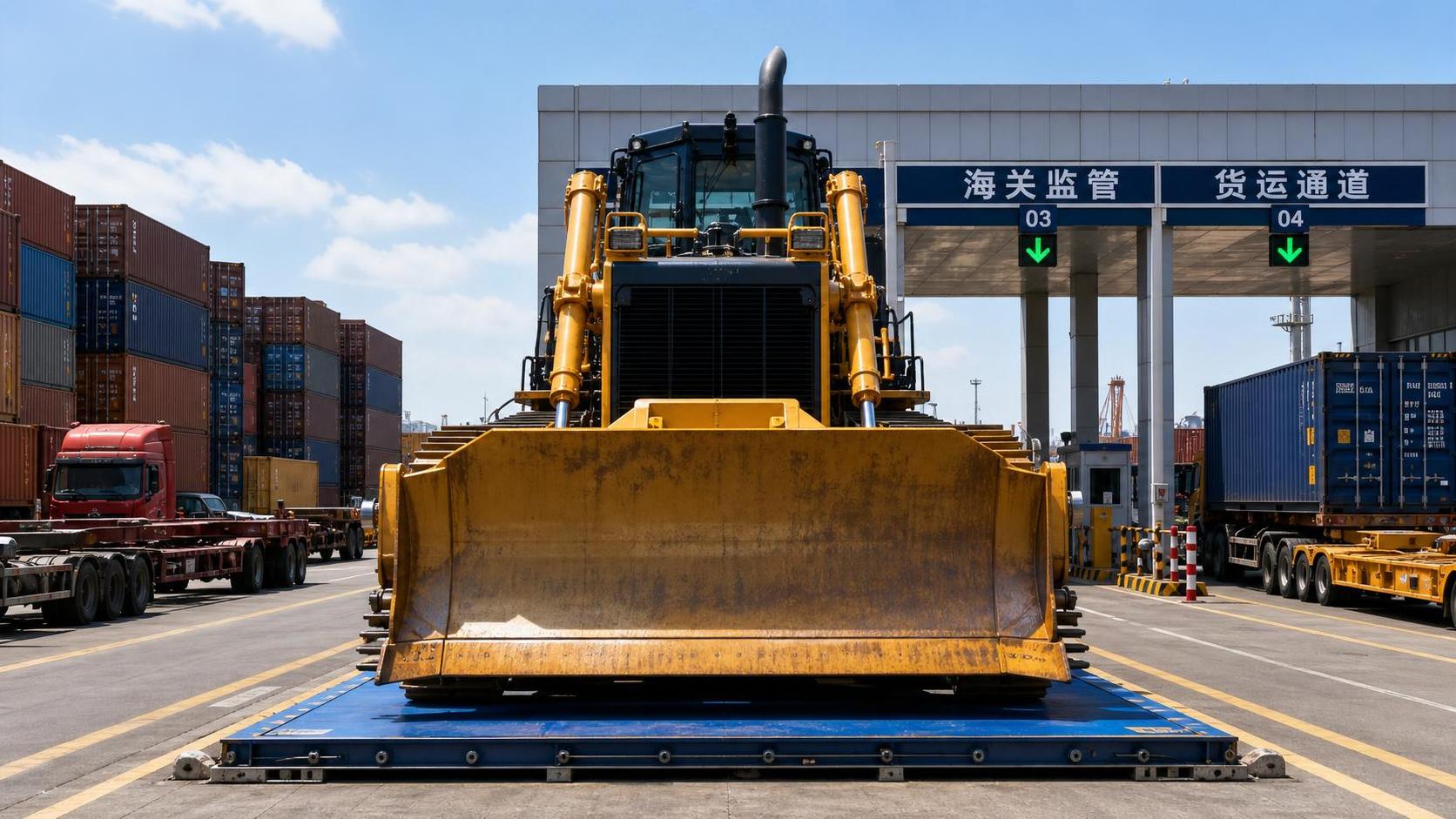 Russia Activates SPOT System as Mining Dozer Import Deposits Start