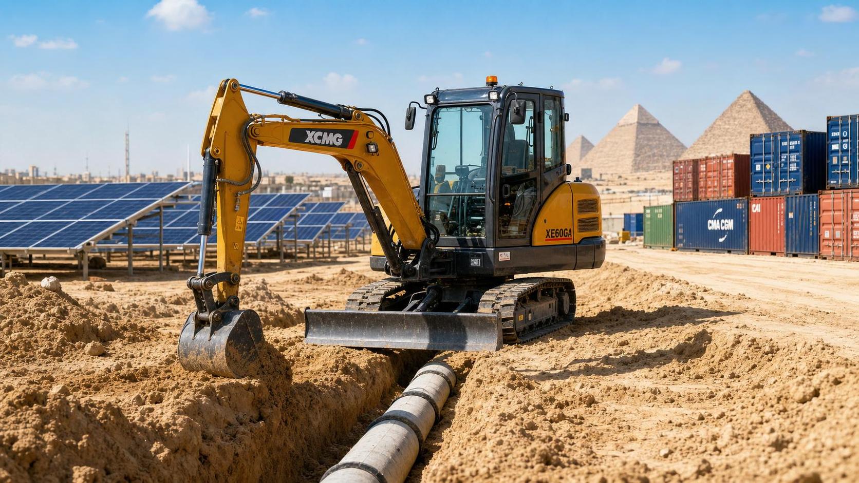 Egypt Cuts Tariffs to Zero as China Mini Excavator Exports Jump 92.3%