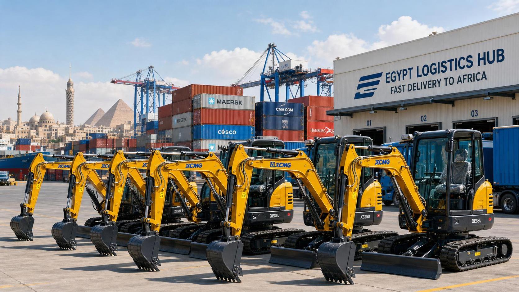 Egypt Removes Tariffs on Chinese Mini Excavators