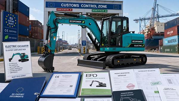 EU Requires EPD Labels for Electric Excavator Exports