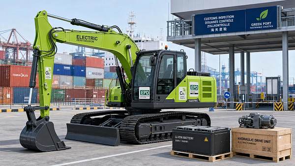 EU Requires EPD Labels for Electric Excavators
