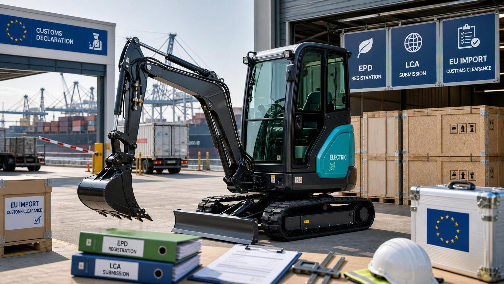EU EPD Deadline Hits Electric Excavator Imports