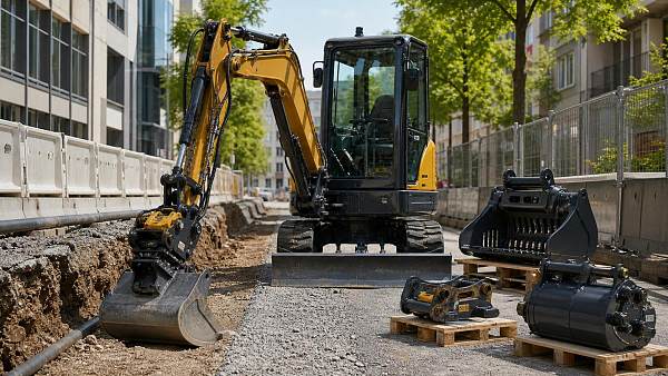 Construction Equipment Attachments That Cut Cycle Time on Tight Job Sites