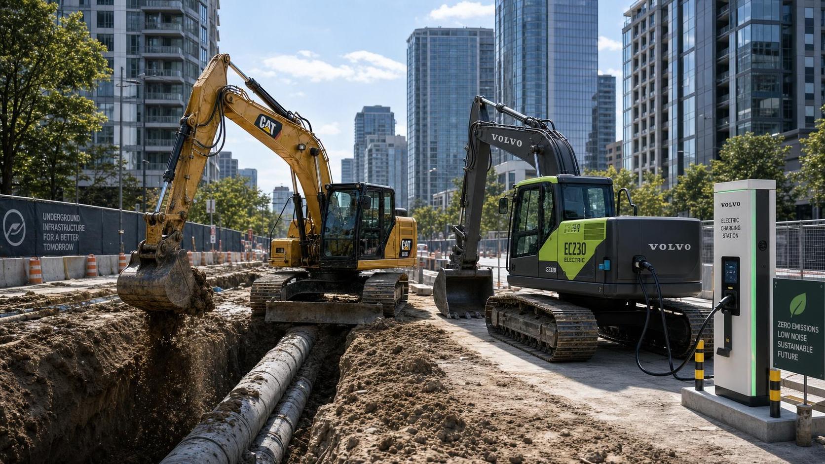 Hydraulic Excavators vs Electric Excavators: Which Fits Urban Projects?