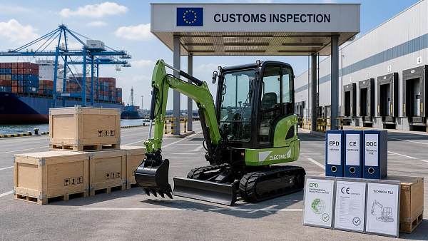 EU Closes EPD Registration for Electric Excavators on June 30
