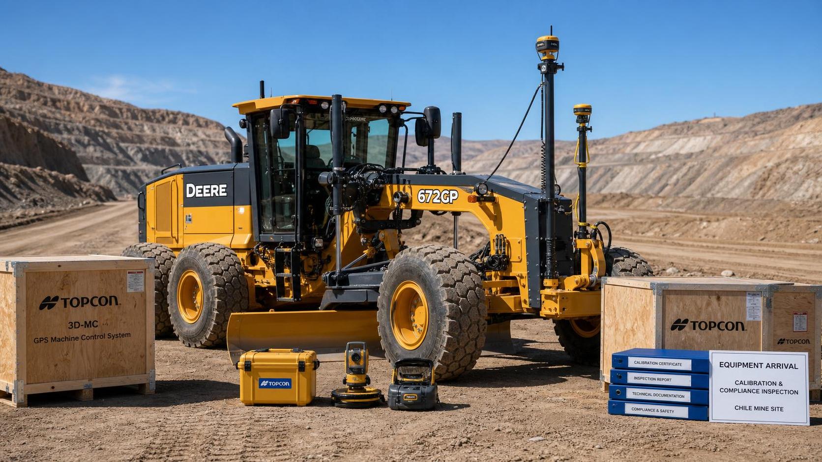 Chile Tightens Entry Rules for 3D GPS Graders