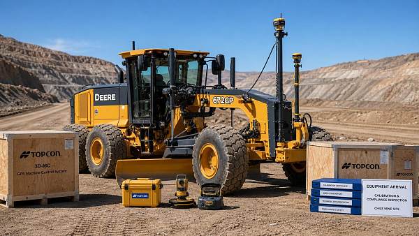Chile Tightens Entry Rules for 3D GPS Graders