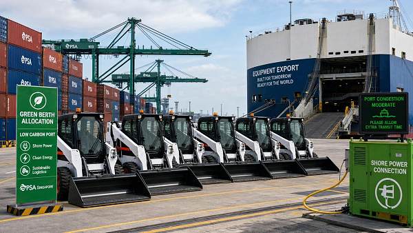 PSA Sets Green Berthing Quota for Wheeled Skid Steers