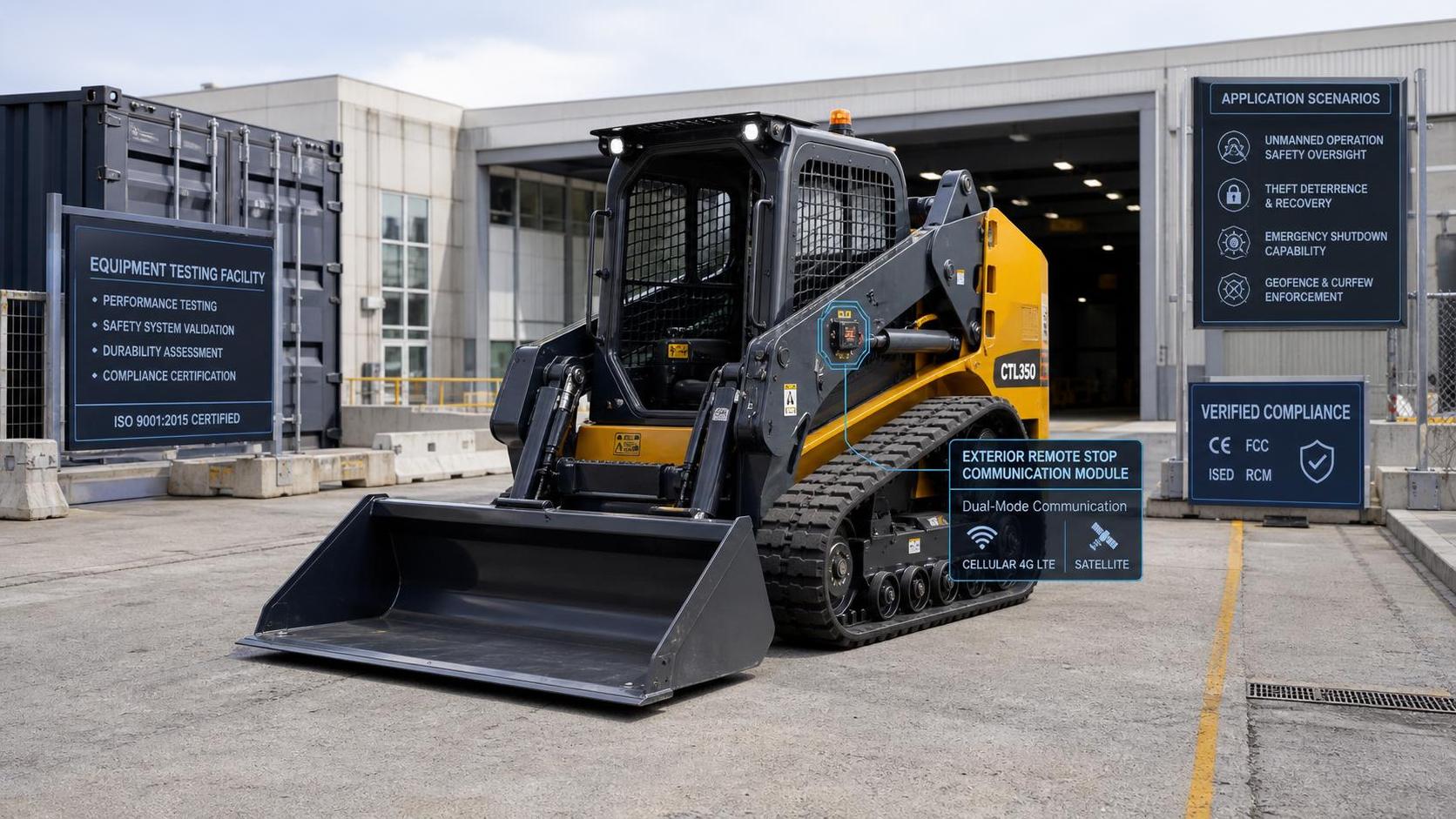 Australia Enforces Remote Stop Rule for Compact Track Loaders
