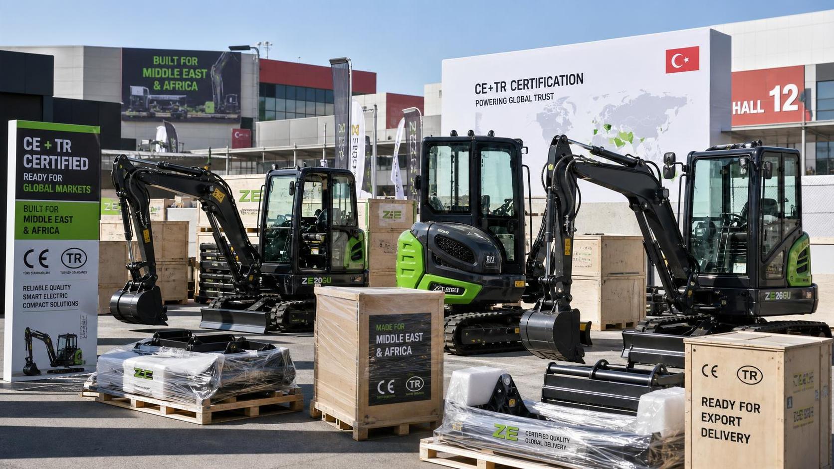 KOMATEK 2026 Ends with Electric Mini Excavators in Focus