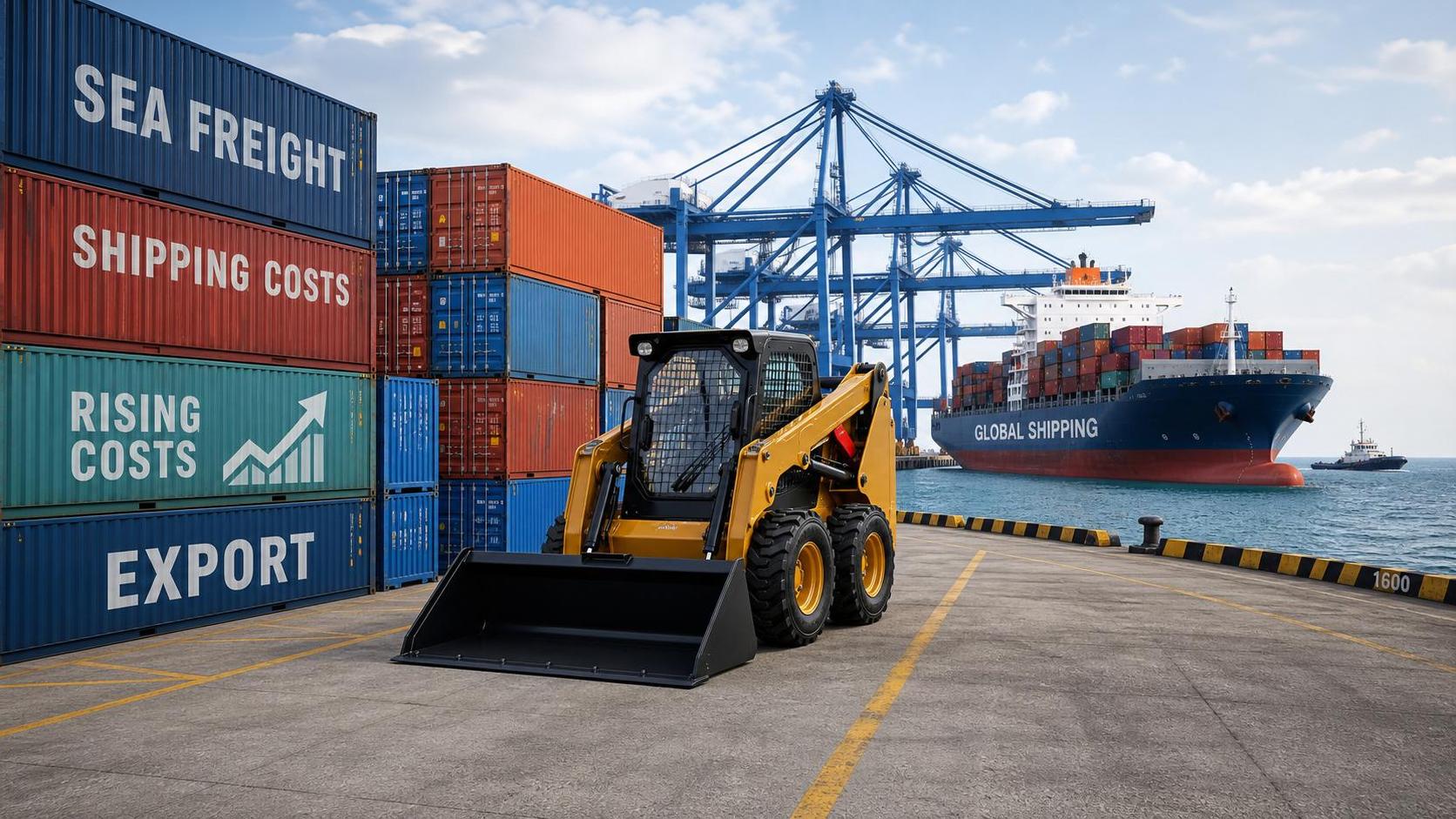 Suez Fee Hike Raises Skid Steer Shipping Costs