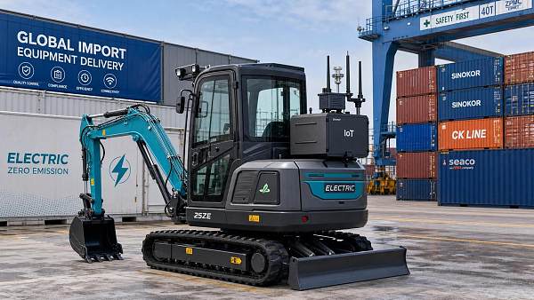 Brazil Enforces IoT Rule for Imported Electric Excavators