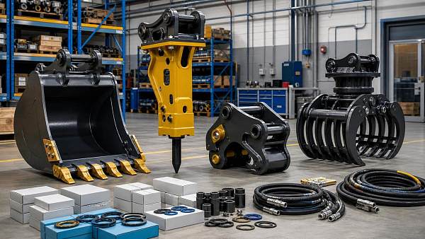Choosing an Earthmoving Attachment Supplier for Uptime and Parts Support