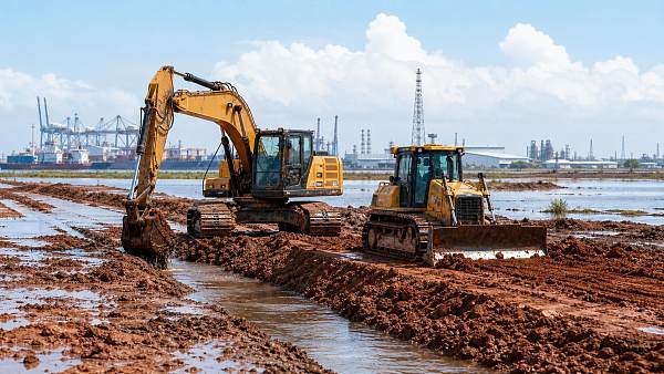 Earthmoving Equipment Solutions in Southeast Asia: What Works in Wet Terrain