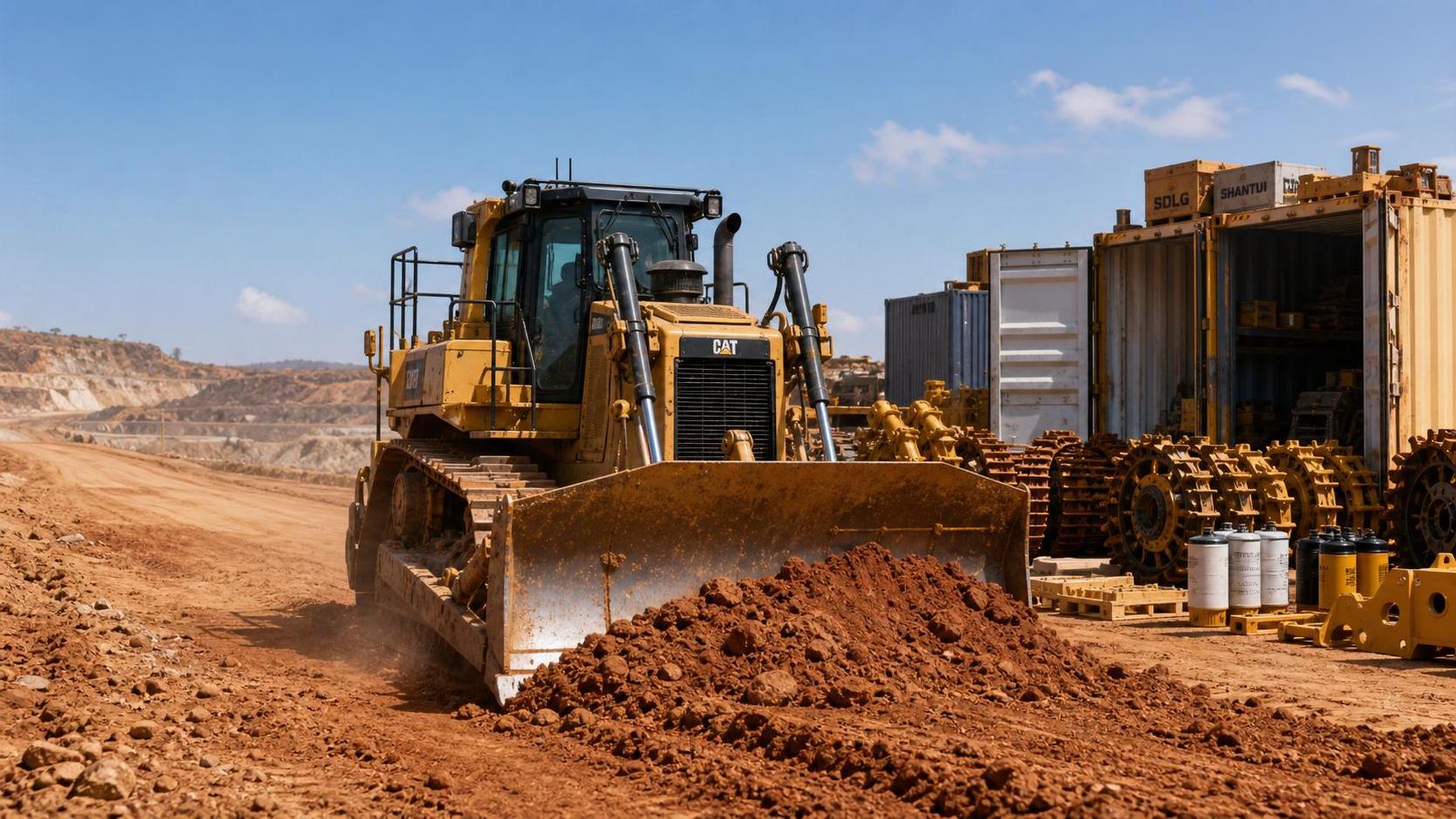Bulldozers in Africa: Cost, Uptime, and Parts Access Compared