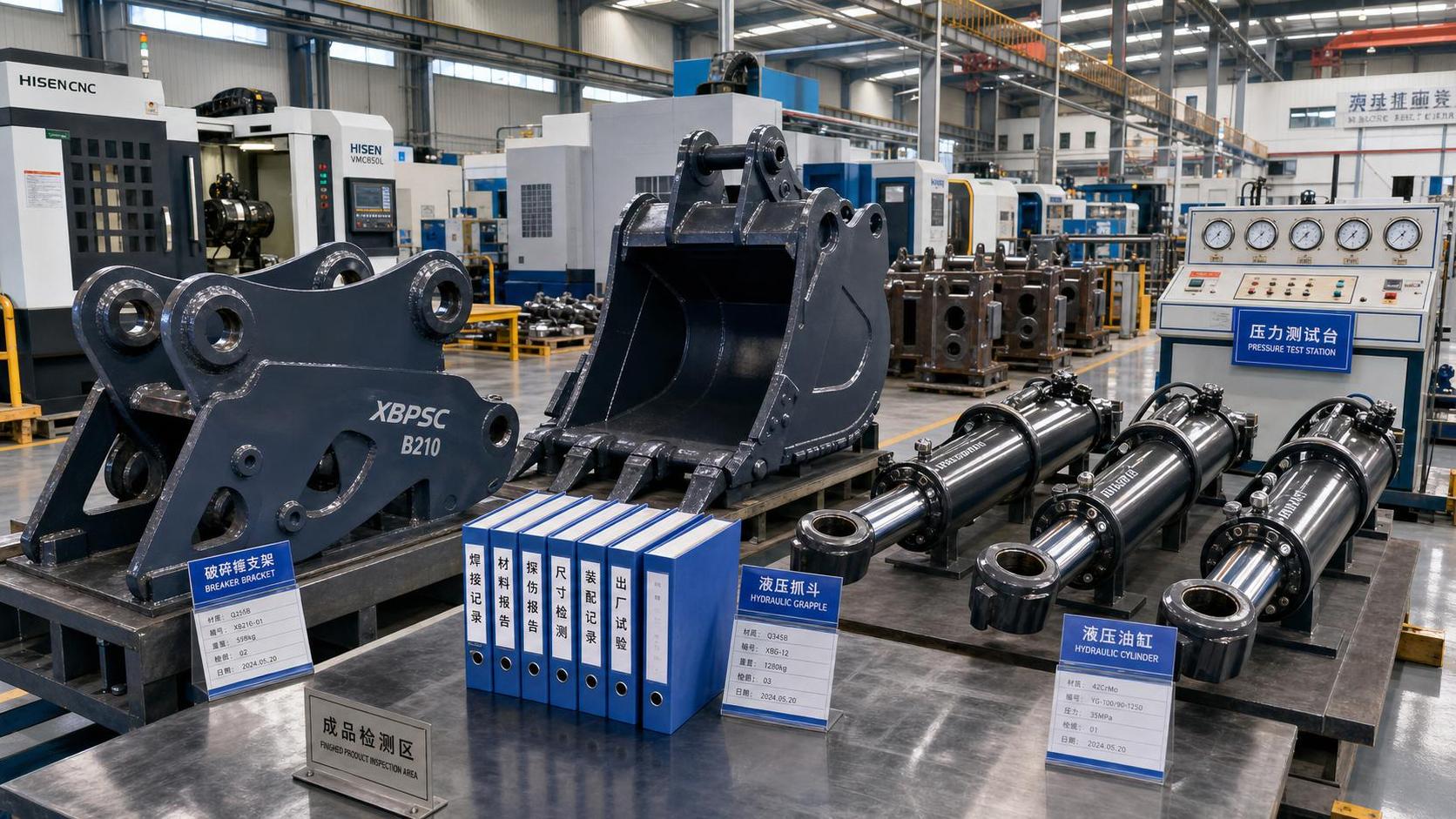 What to Check When Choosing a Hydraulic Attachments Factory