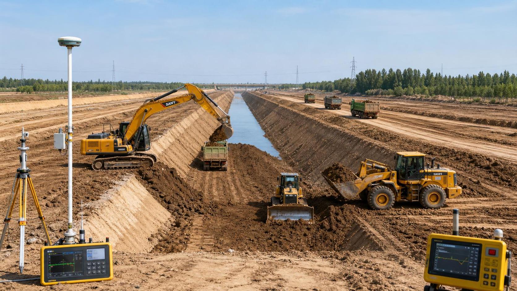 Earthmoving Equipment Solutions for Canal Construction: Key Setup Mistakes