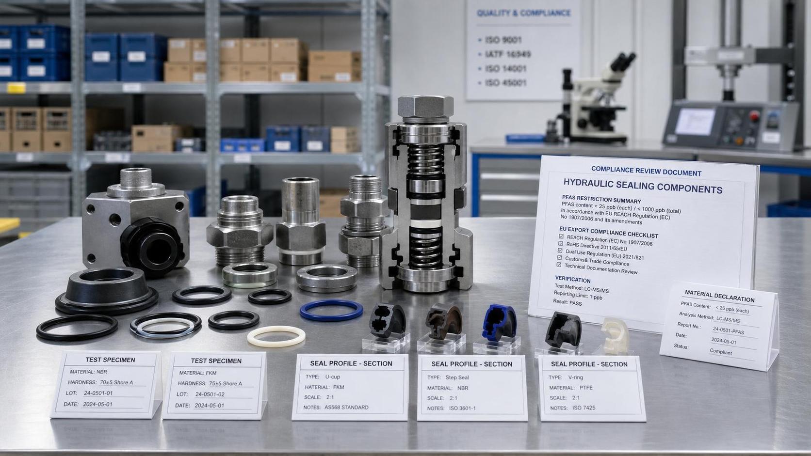 EU REACH Restricts PFAS Seals in Hydraulic Attachments
