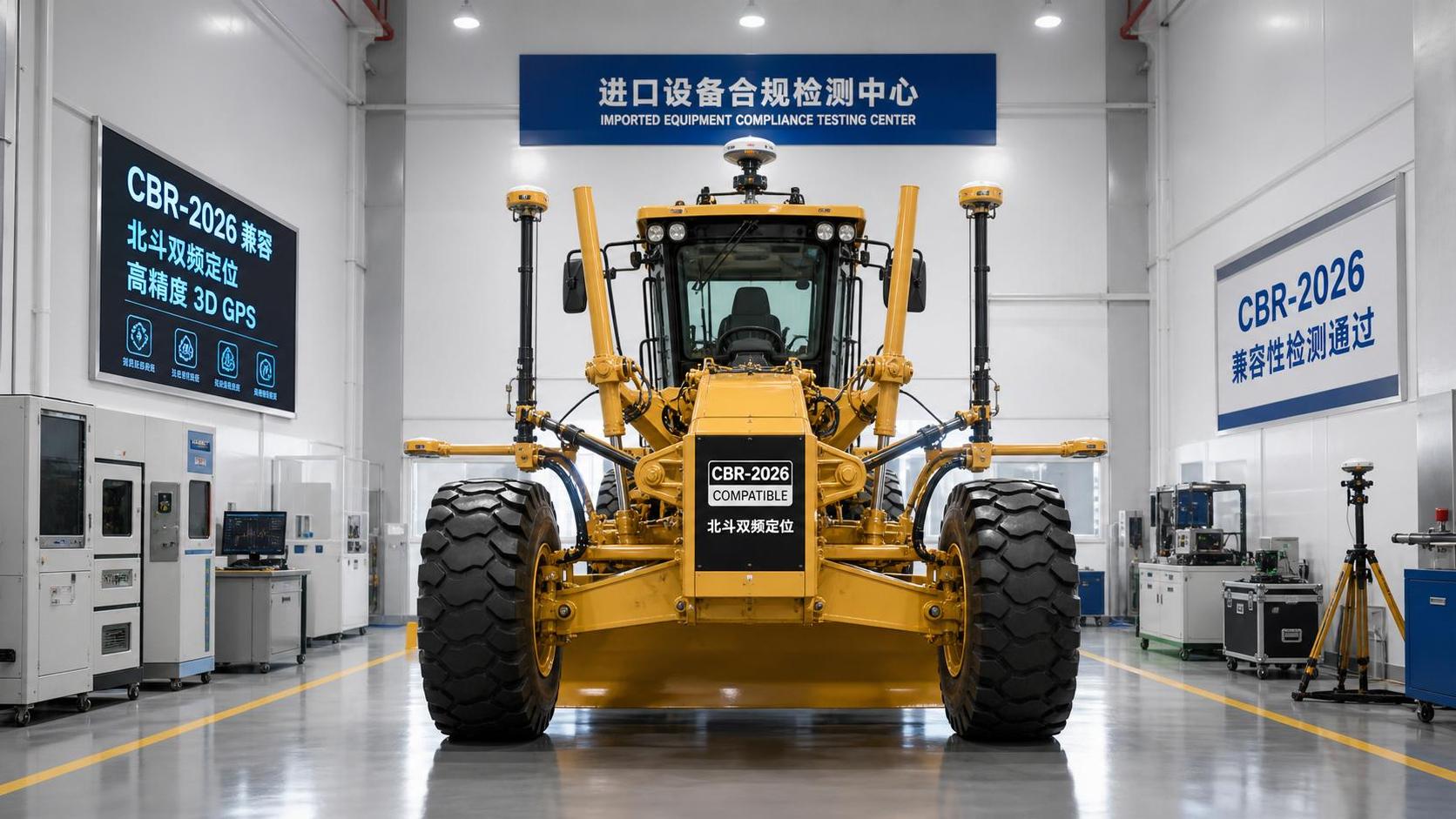 Brazil Sets CBR-2026 Rule for Imported 3D GPS Graders