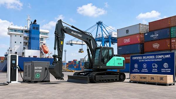 EPA Rule Takes Effect for Electric Excavator Imports