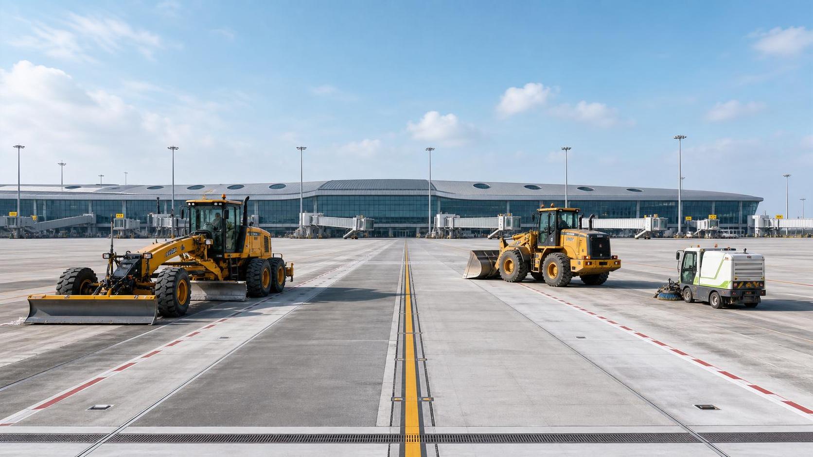 Airport Construction Equipment for Apron Work: Avoiding Delays, Rework, and Surface Damage