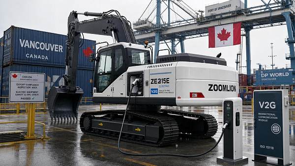 Canada Enforces ISO 15118-3 Rule for Electric Excavators