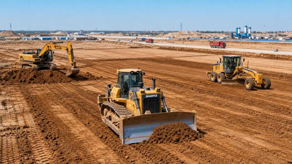 Site Leveling with Construction Equipment: Best Setup Choices Site Leveling with Construction Equipment: Best Setup Choices