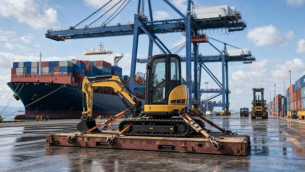 Red Sea Detour Extends China-Europe Excavator Transit