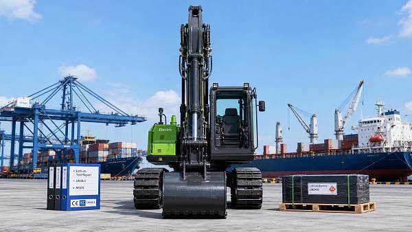 China Customs Tightens Export Checks on Electric Excavators