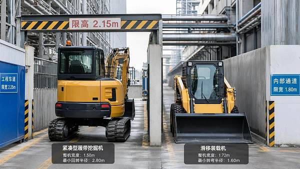 How to Compare Construction Machinery by Dimensions for Tight Jobsite Access