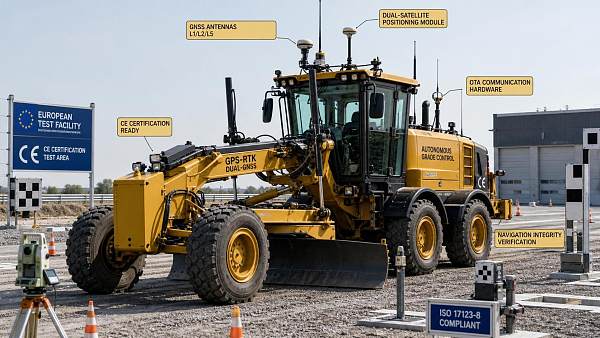 EN 473:2026 Sets New CE Gate for 3D GPS Graders