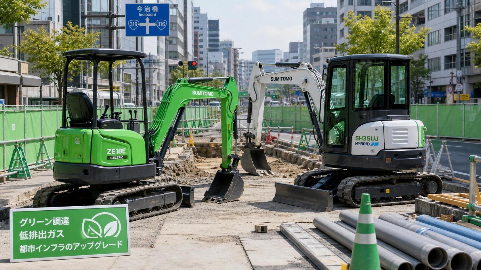 METI Adds Mini Excavators to Green Procurement