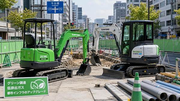 METI Adds Mini Excavators to Green Procurement