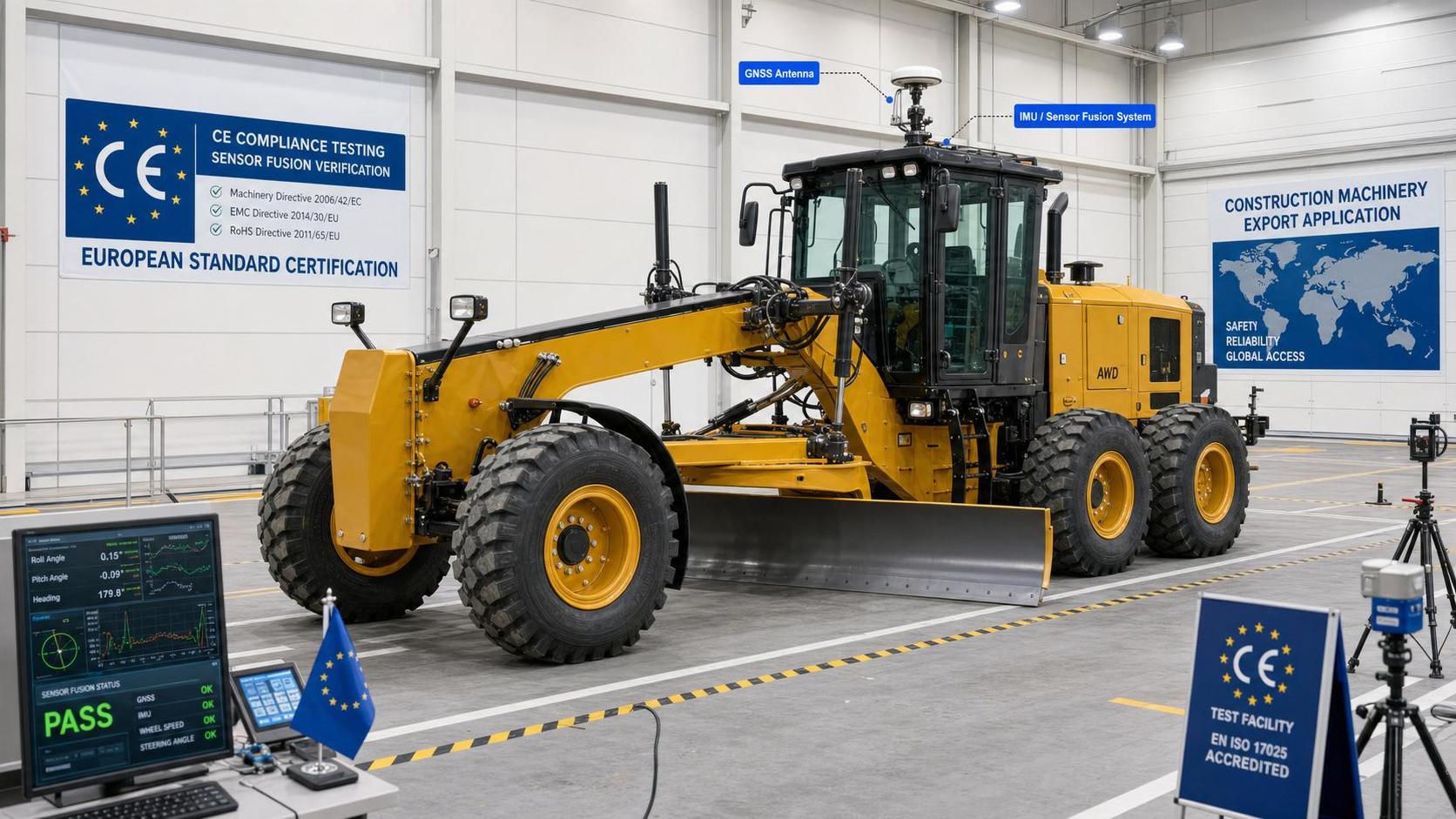 EU Sets New CE Rules for AWD Motor Graders