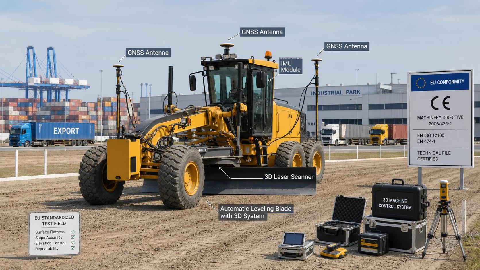 EU Requires Fusion Validation for 3D GPS Graders