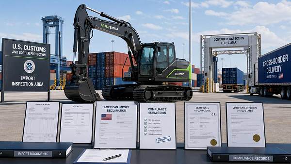 CBP expands Form 3461 filing for electric excavators