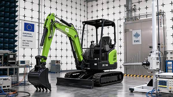 EU CE Rule Update Raises EMC Test Bar for Electric Excavators